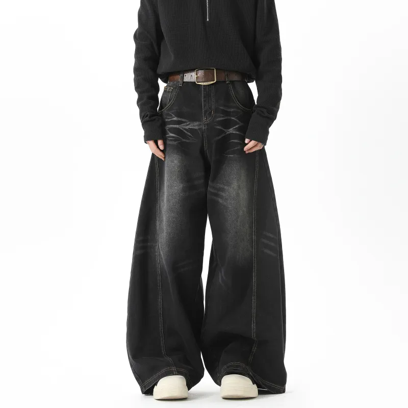 WELTER EXPERIMENT Trendy Versatile Comfortable Jeans Unisex-3