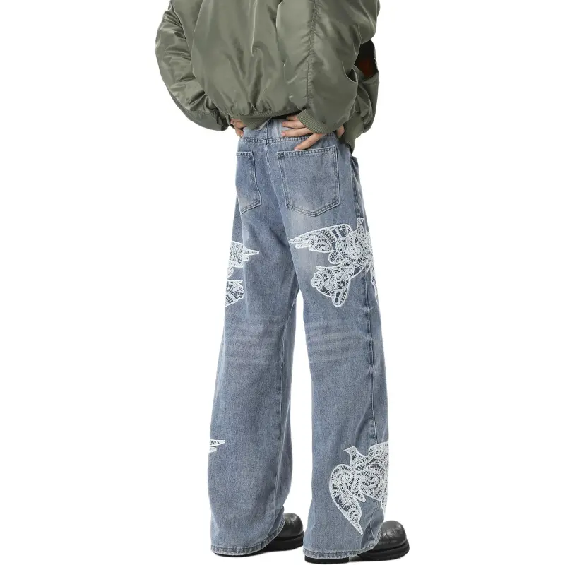 OPOX Jeans Unisex Blue-1