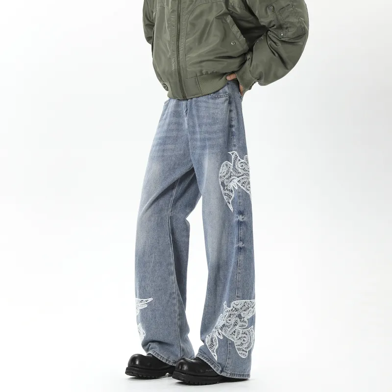 OPOX Jeans Unisex Blue-2