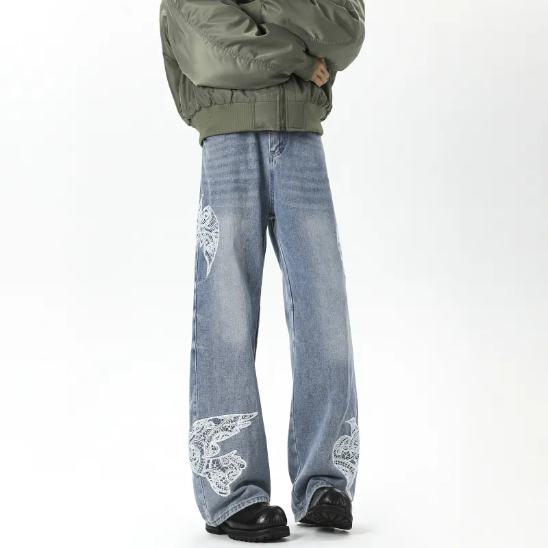 OPOX Jeans Unisex Blue-4