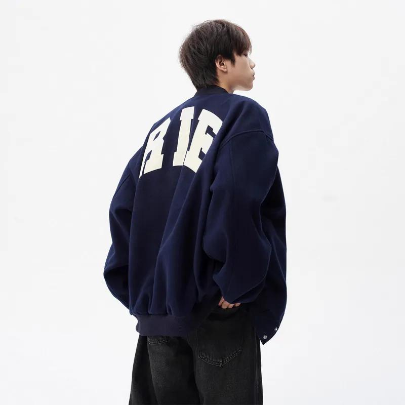 M MAICCO Design Letter Embroidery American Trendy Brand Windbreaker Jackets & Coats Unisex-8