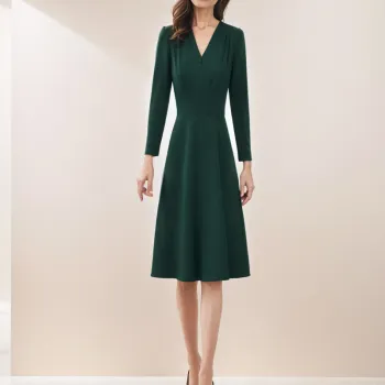 Mapping Long Sleeved Dresses Women's