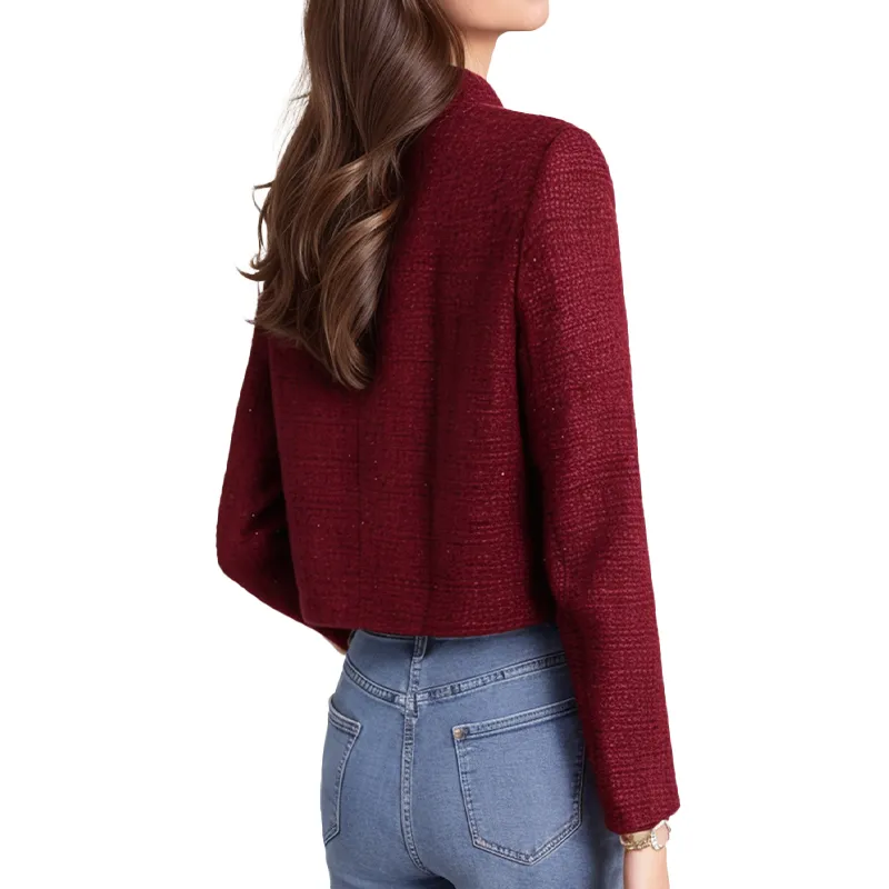 Mapping Cropped Coats Women's-1