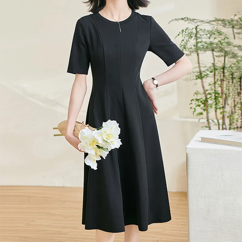 Mapping Short Sleeved Dresses Women's-2