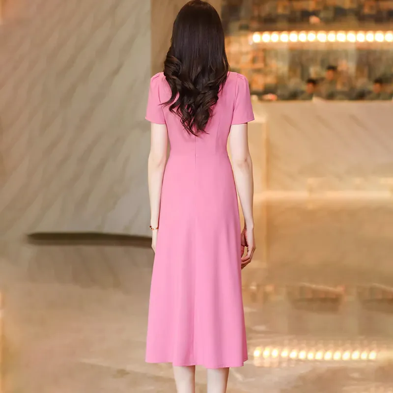 Mapping Short Sleeved Dresses Women's-1
