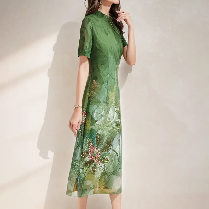 Mapping Short Sleeved Dresses Women's-3
