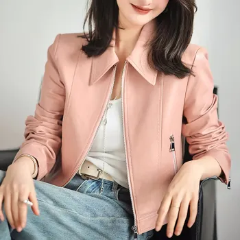 KAISER Leather Jackets Women's Pink