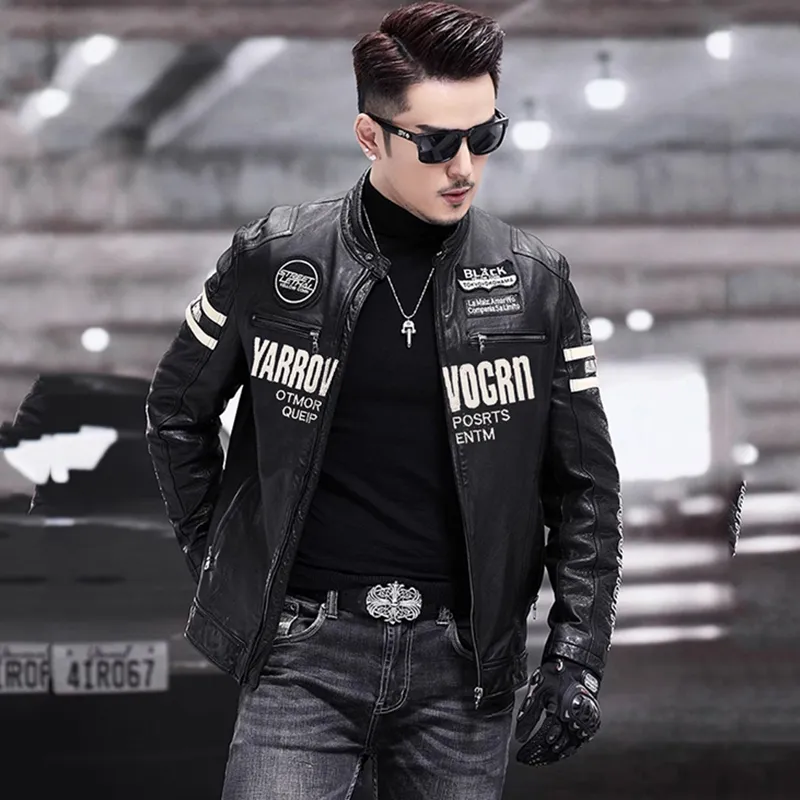 KAISER Leather Jacket Unisex Black-1