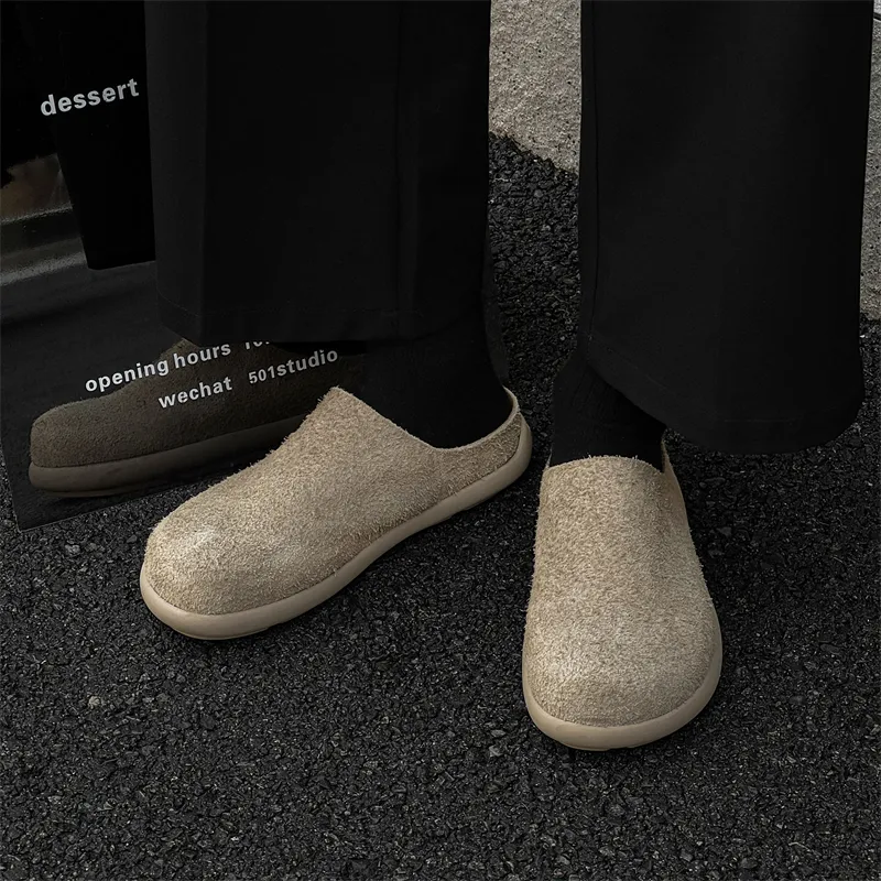 PAVEA Abrasion Resistant Slip Resistant Wrap toe Slippers Unisex-11
