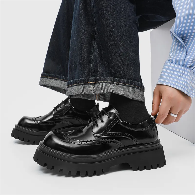 PAVEA Men's Casual Shoes Men Low Top Black-11