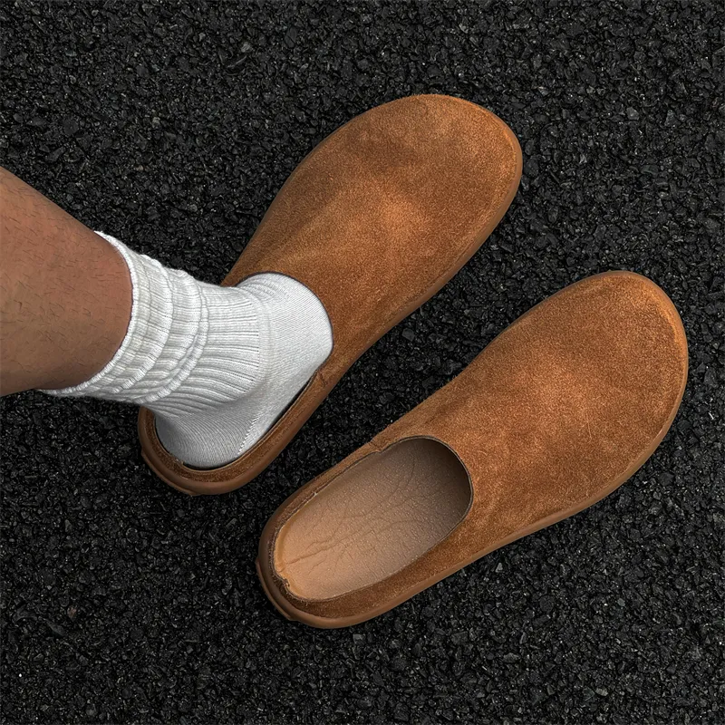 PAVEA Abrasion Resistant Slip Resistant Wrap toe Slippers Unisex-1