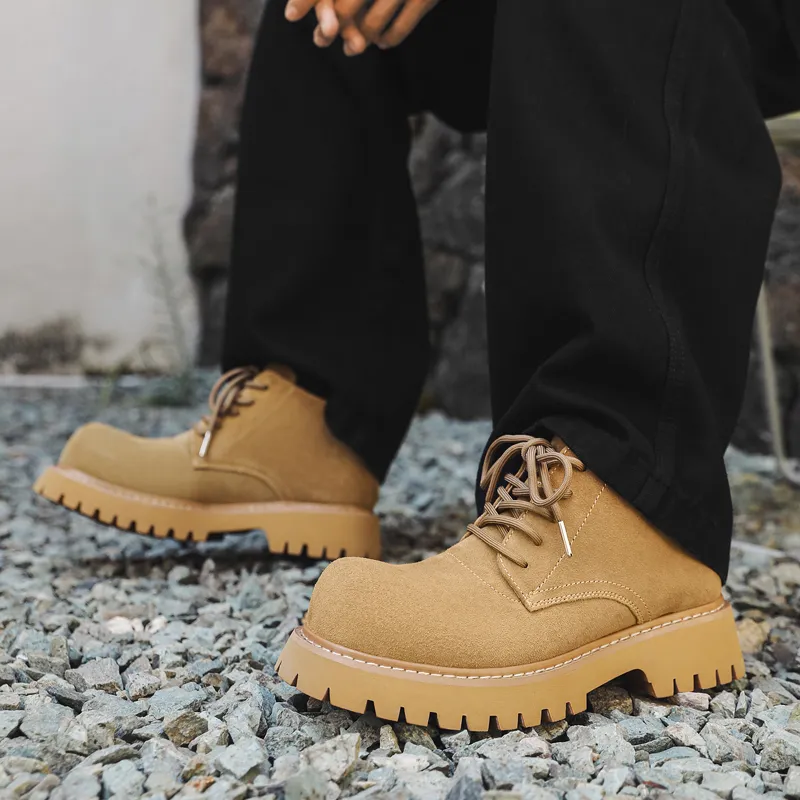 PAVEA Casual Shoes Men's Yellow-7