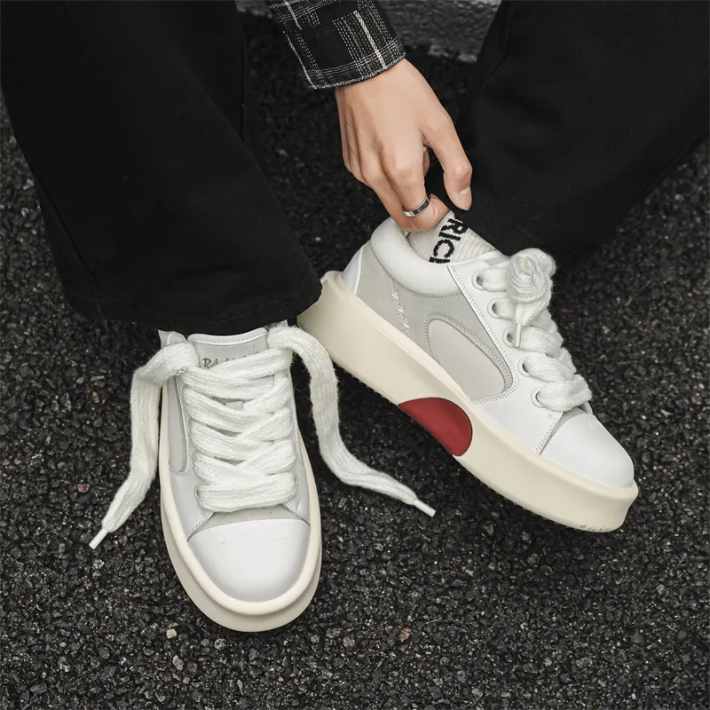 PAVEA Low Top Skateboard Shoes Unisex-6