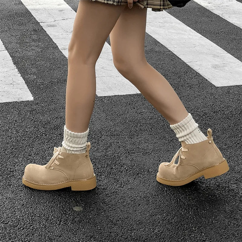 PAVEA Ankle Boots Unisex Yellow-4
