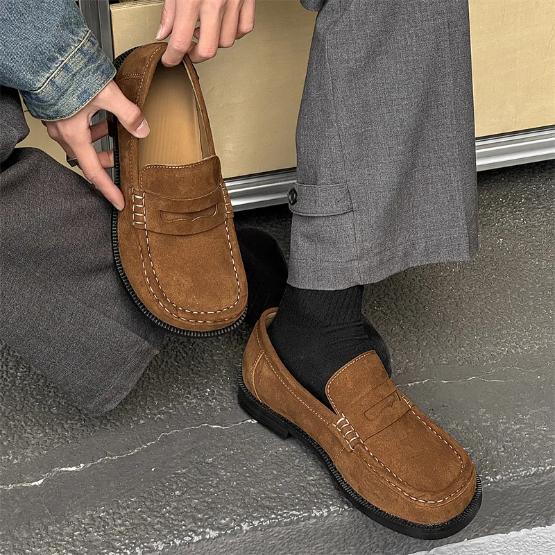 PAVEA Loafers Men Brown-1
