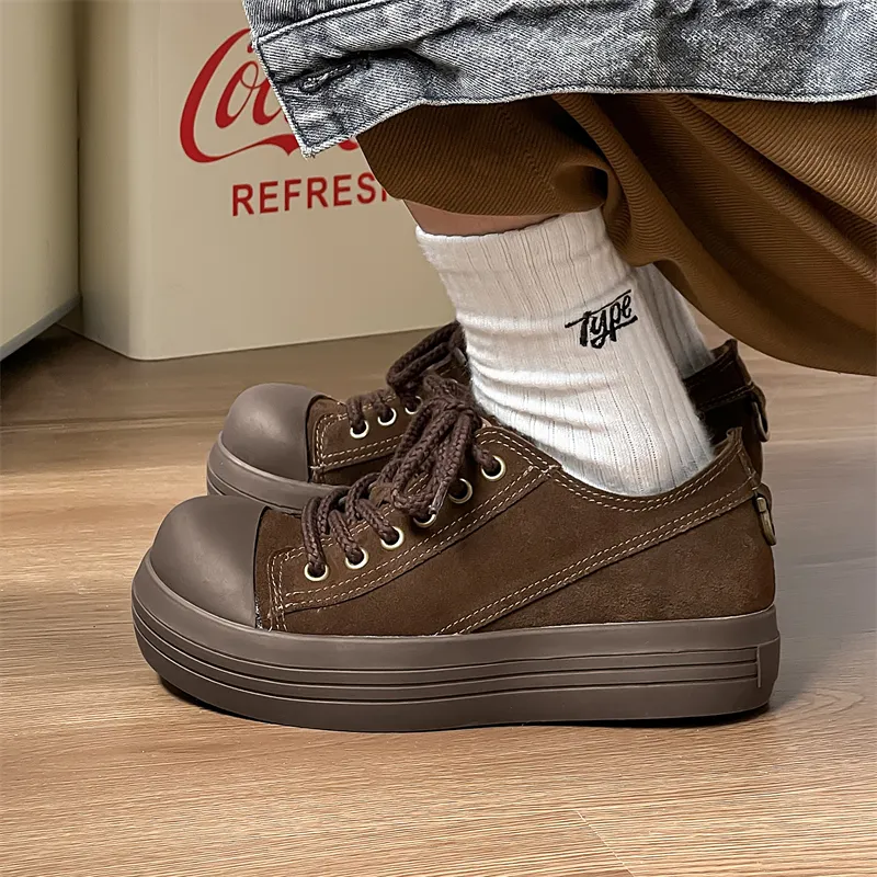 PAVEA Anti Slip Wear Resistant Low Top Skateboard Shoes Unisex-2