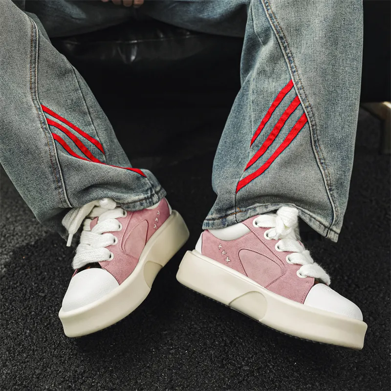 PAVEA Low Top Skateboard Shoes Unisex-3