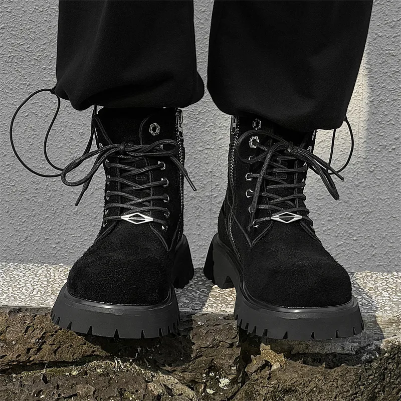 PAVEA Ankle Boots Men-17