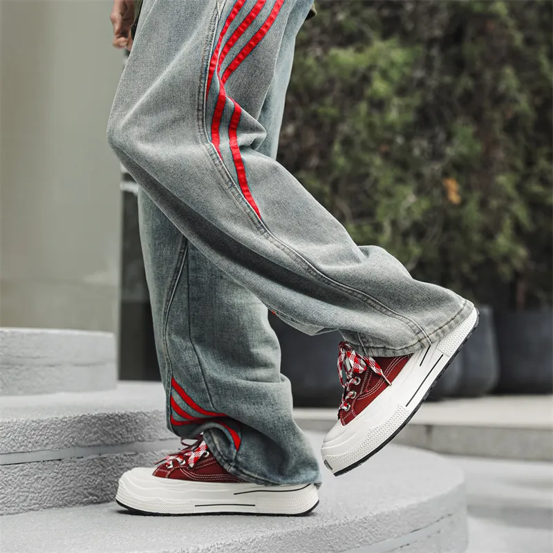 PAVEA Anti Slip Wear Resistant Low Top Skateboard Shoes Unisex-8