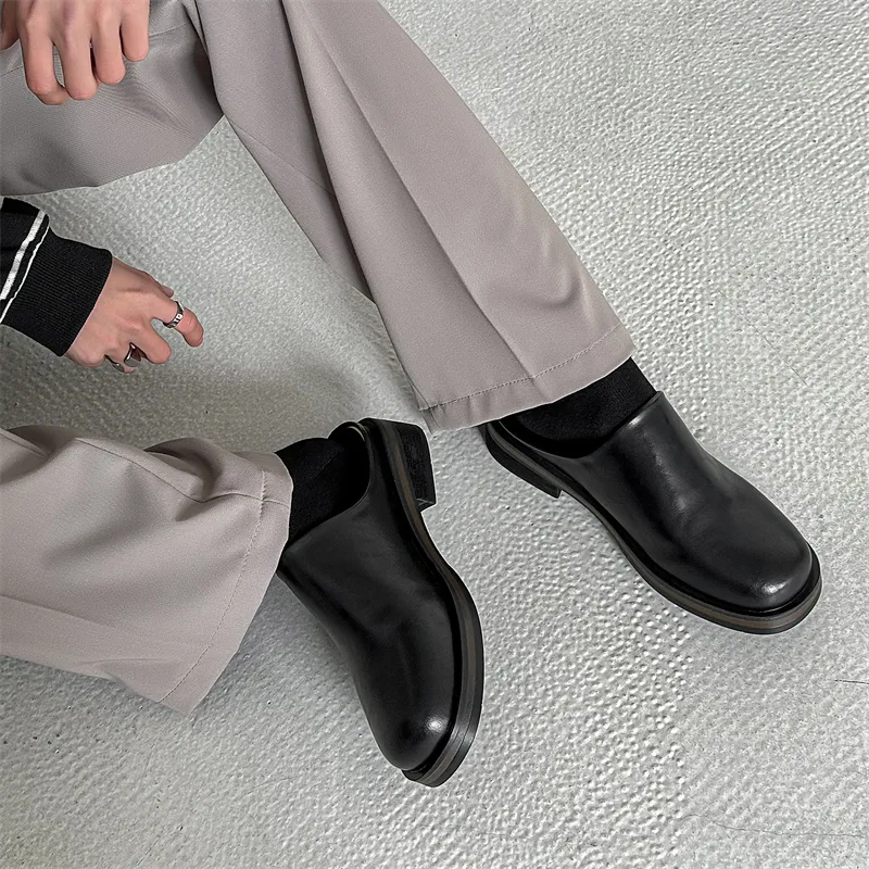 PAVEA Rubber Sole Slip Resistant Wrap toe Slippers Men's-2