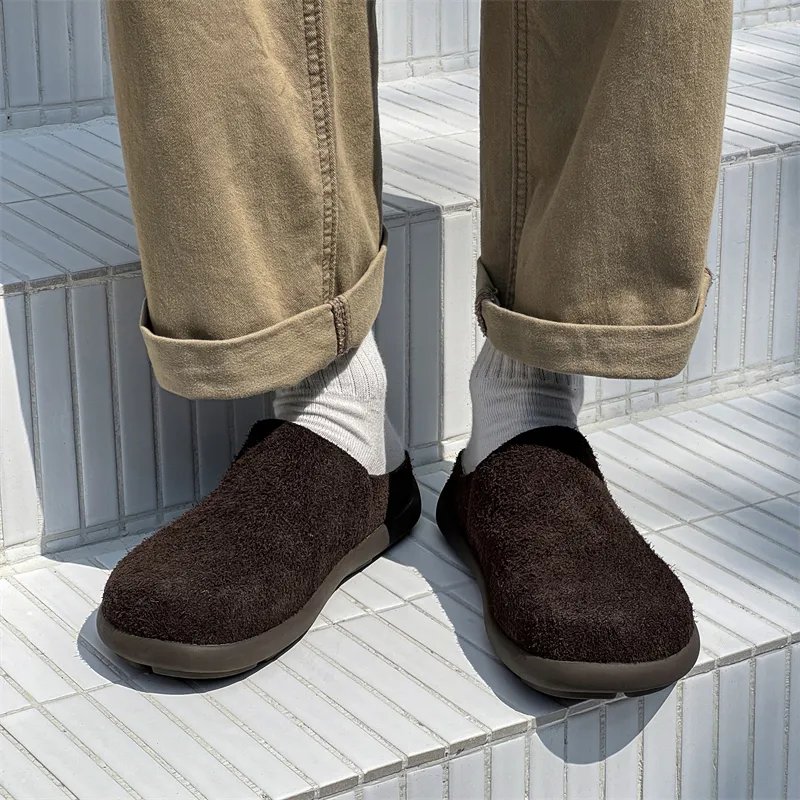 PAVEA Abrasion Resistant Slip Resistant Wrap toe Slippers Unisex-6