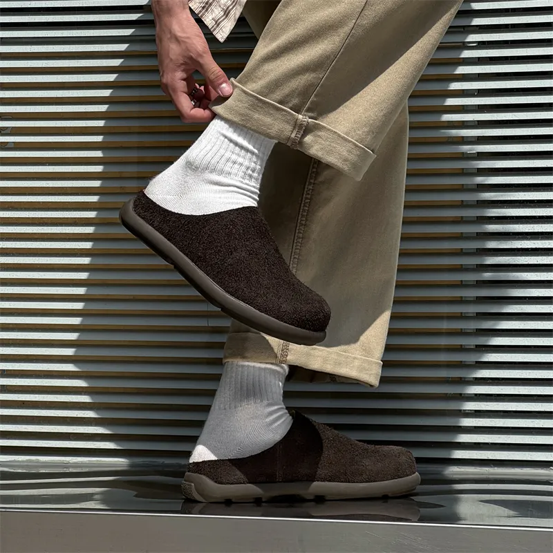 PAVEA Abrasion Resistant Slip Resistant Wrap toe Slippers Unisex-8