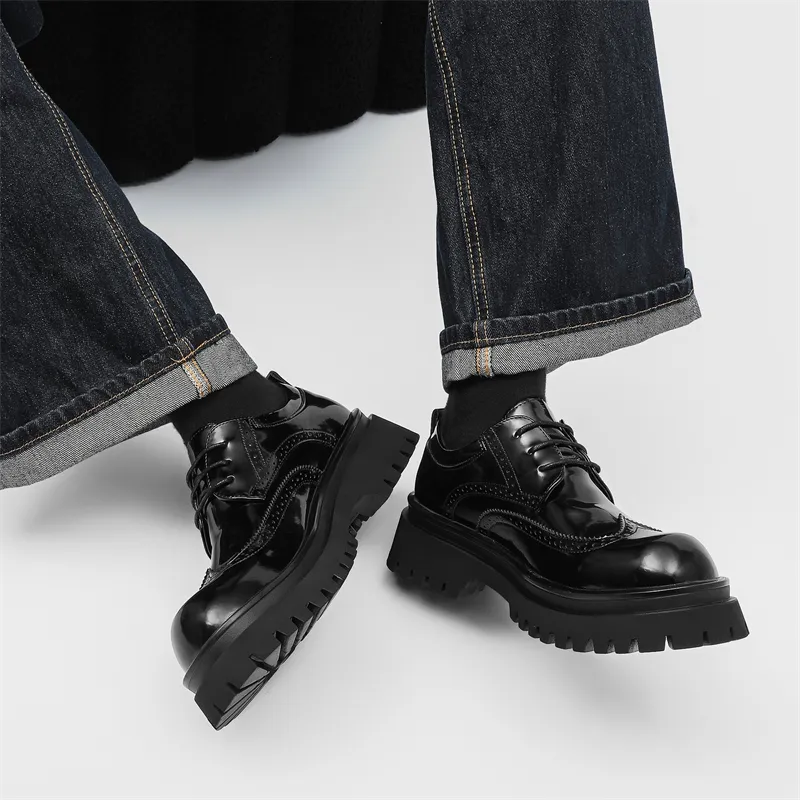 PAVEA Men's Casual Shoes Men Low Top Black-12