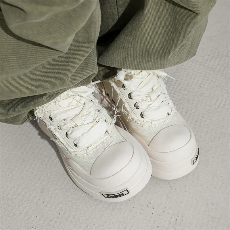 PAVEA Canvas Shoes Unisex Low Top-11