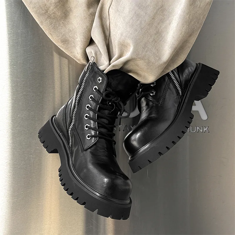 PAVEA Ankle Boots Men-4
