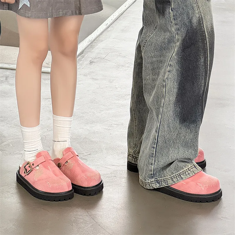 PAVEA Rubber Sole Abrasion Resistant Closed Toe Slippers Unisex-14