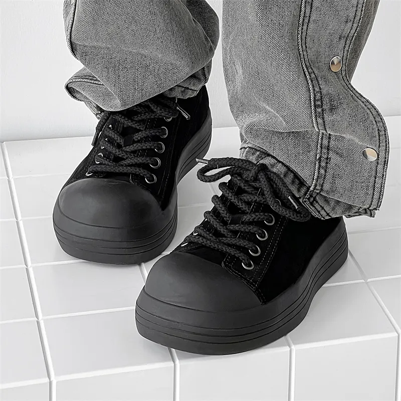 PAVEA Anti Slip Wear Resistant Low Top Skateboard Shoes Unisex-9