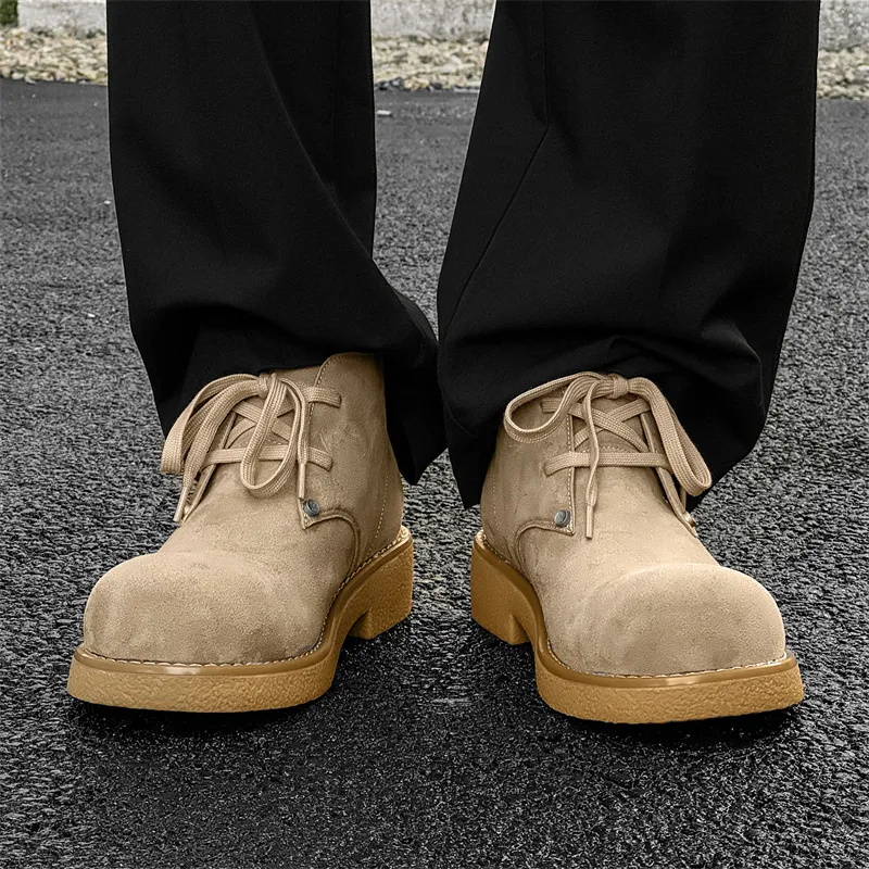 PAVEA Ankle Boots Unisex Yellow-2