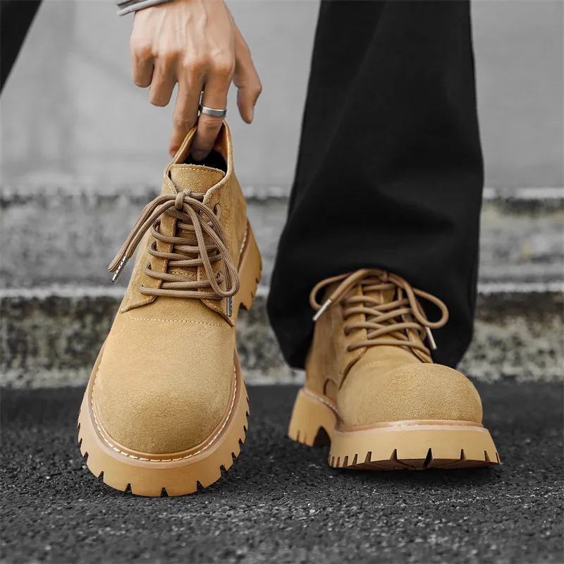 PAVEA Casual Shoes Men's Yellow-6