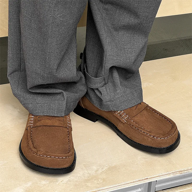 PAVEA Loafers Men Brown-2