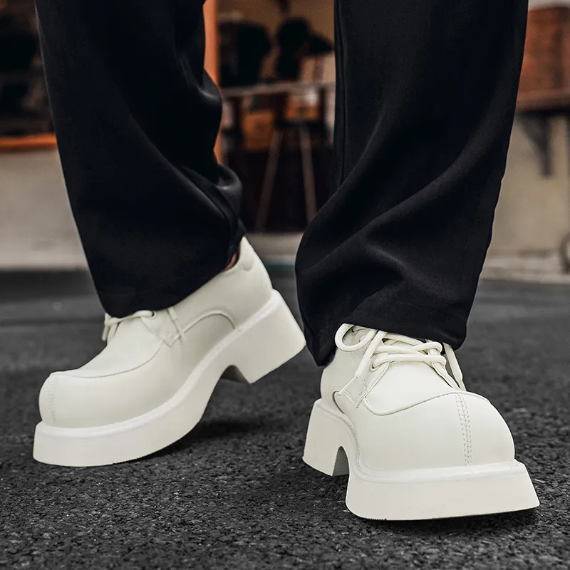 PAVEA Anti Slip And Wear Resistant Height Increasing Low Top Casual Shoes Unisex-7