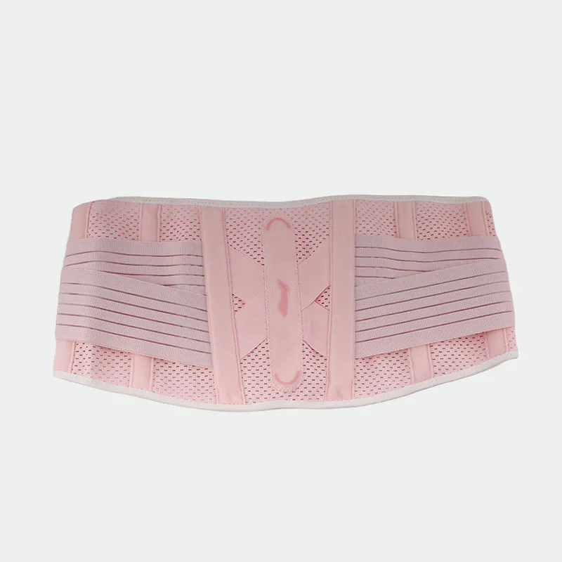 LiNing Back Support Braces Breathable Protective Compression Slip-Resistant Pink Polyester Unisex-1