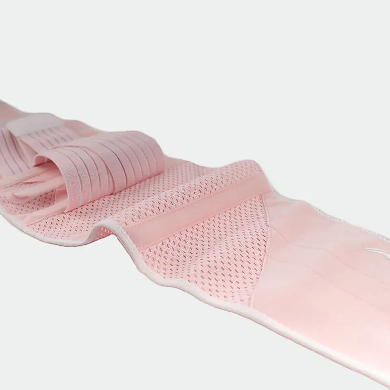 LiNing Back Support Braces Breathable Protective Compression Slip-Resistant Pink Polyester Unisex-4
