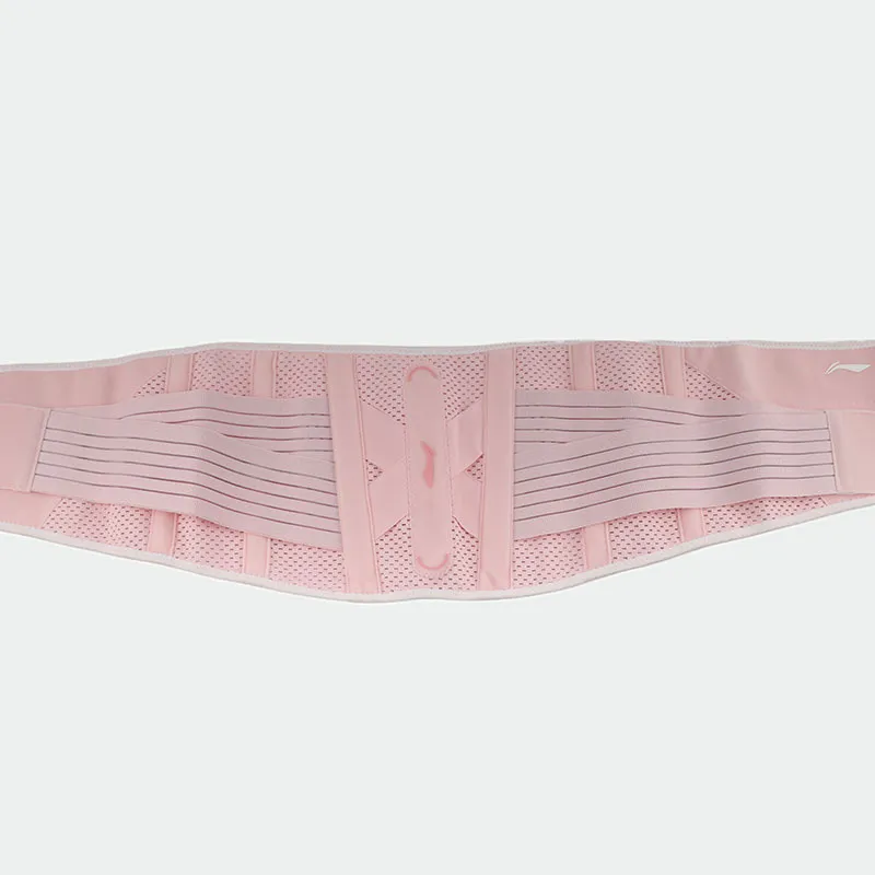 LiNing Back Support Braces Breathable Protective Compression Slip-Resistant Pink Polyester Unisex-8