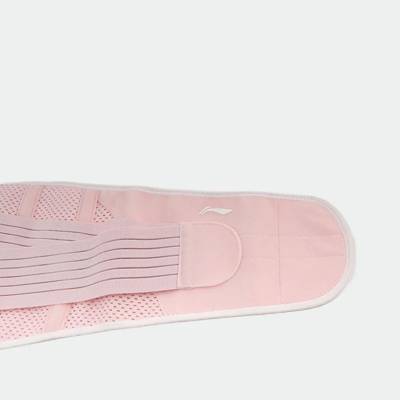 LiNing Back Support Braces Breathable Protective Compression Slip-Resistant Pink Polyester Unisex-5
