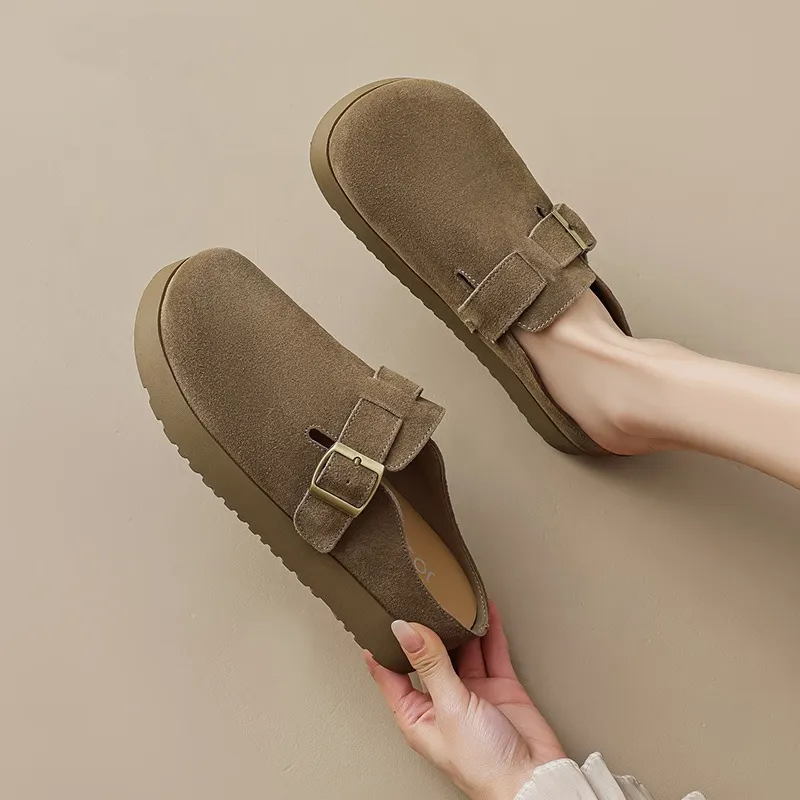 JOSINY Slip-Resistant Wrap-toe Slippers Women's-9