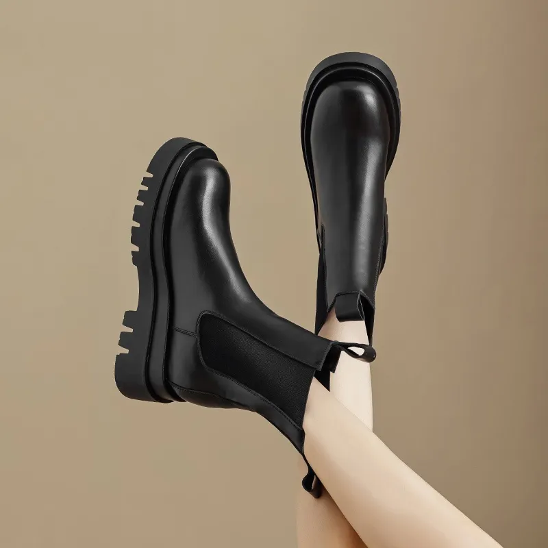 JOSINY Chelsea Boots Women's Black-2