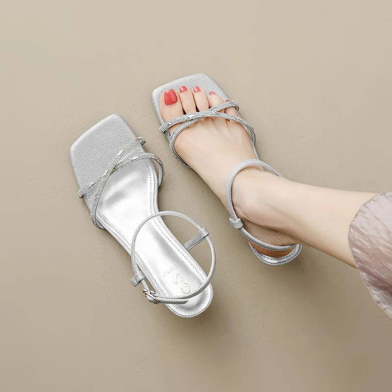 JOSINY One Strap Sandals Women's-5