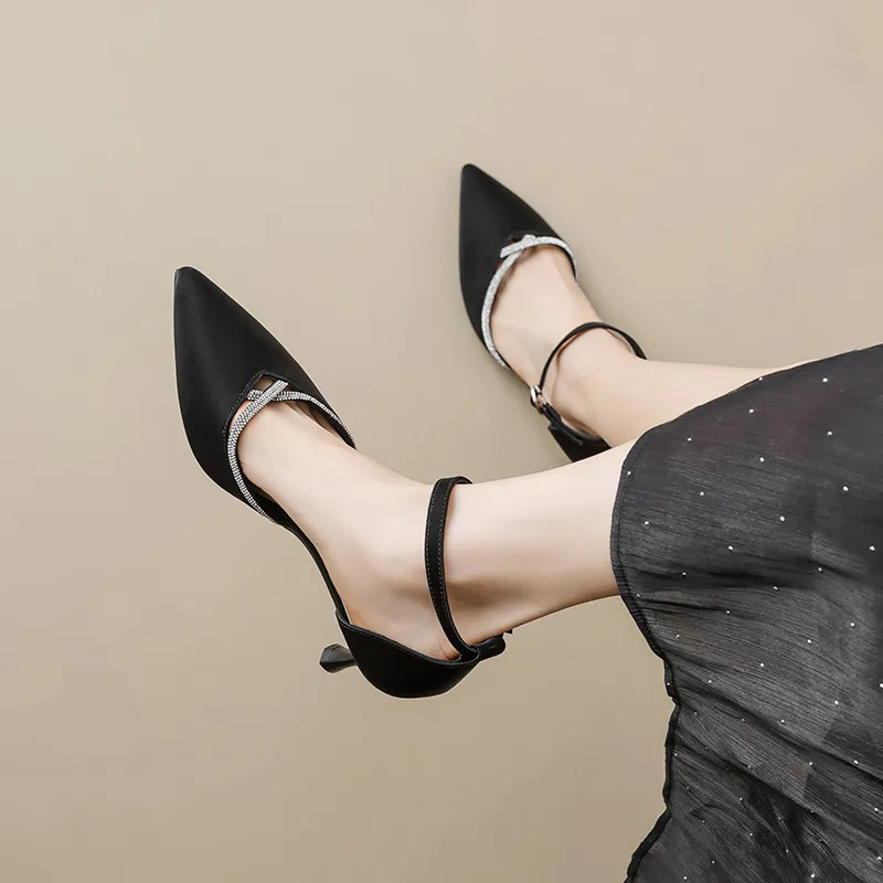 JOSINY Slim Heel High Heels Women's-4