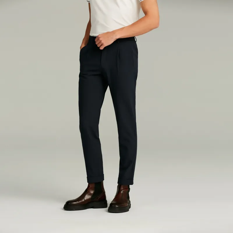 Satchi Casual Pants Men's Dark Blue-4