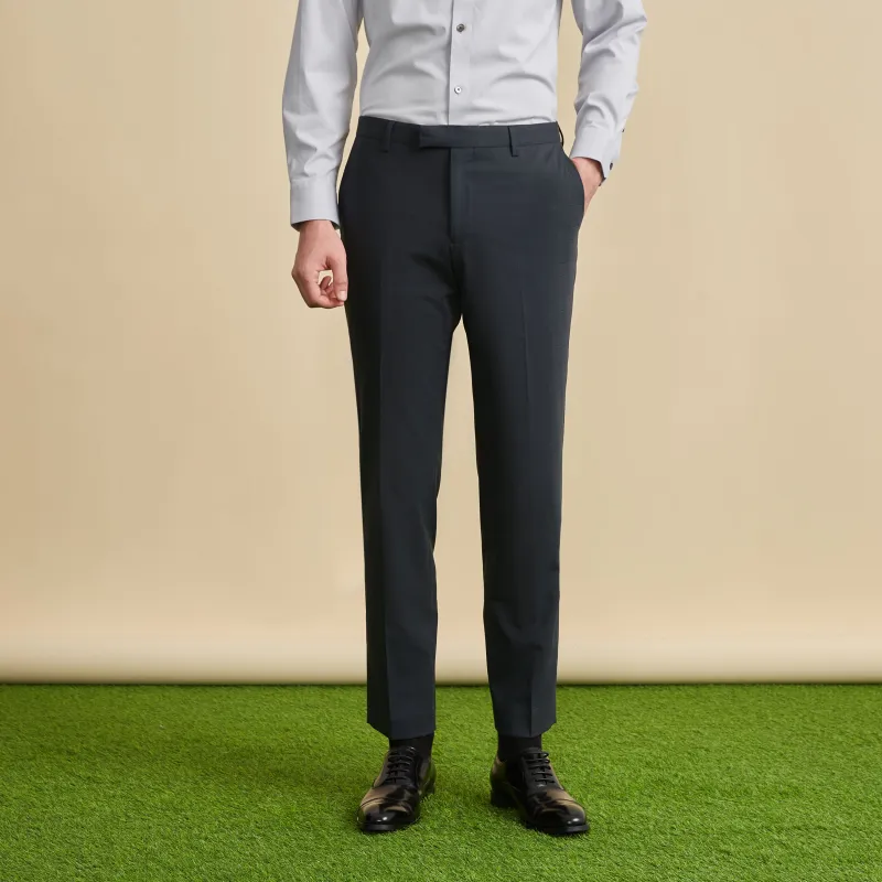 Satchi Suit Trouser Men's Blue Gray-1