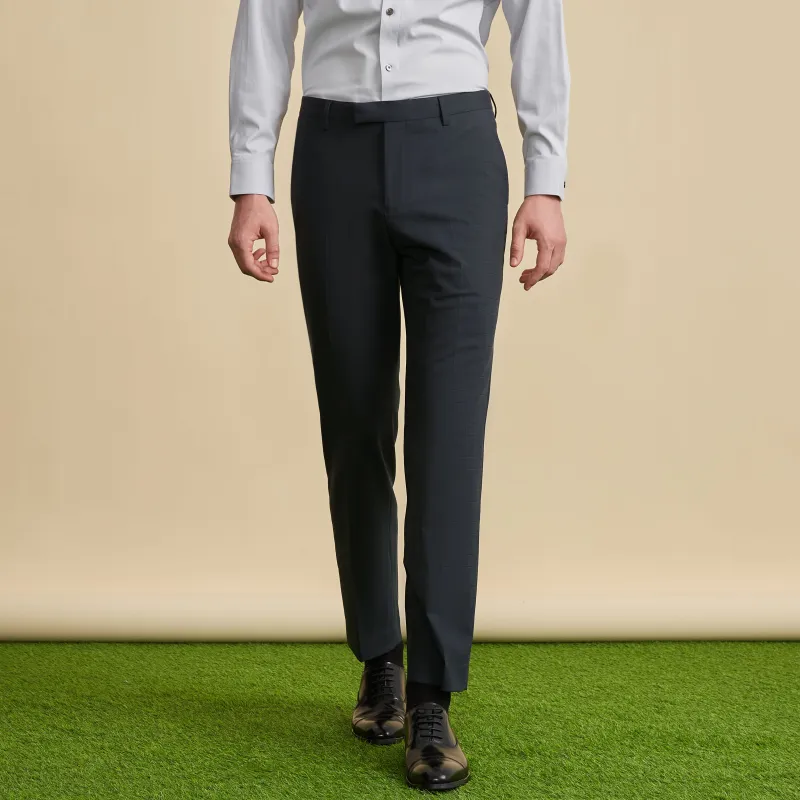 Satchi Suit Trouser Men's Blue Gray-4