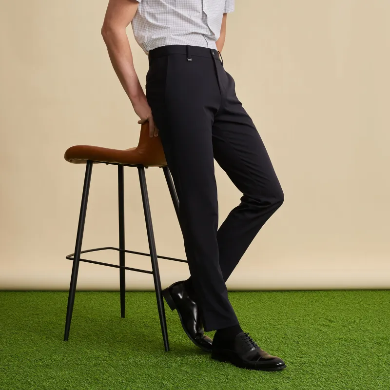 Satchi Casual Pants Men's Navy Blue-5