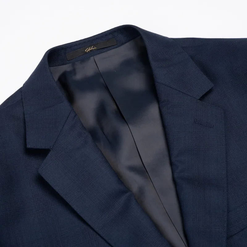 Satchi Business Suit Long Sleeved Men's Dark Blue-2
