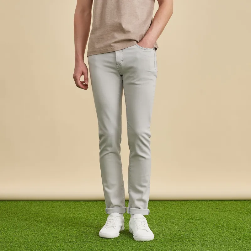 Satchi Jeans Men Light Gray-1
