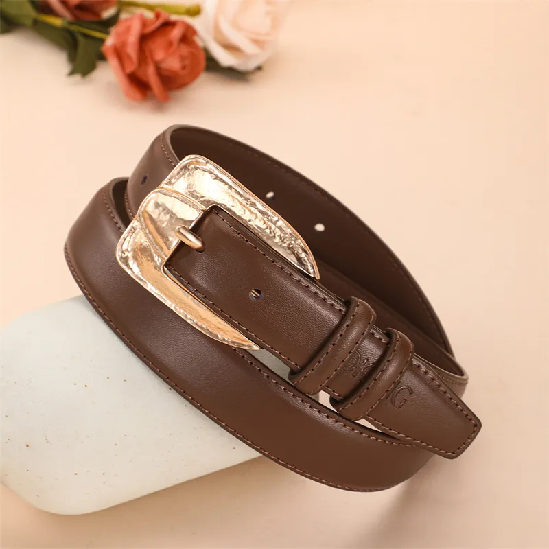 AOKANG Split Cow Leather Belts Women's 2.8cm-12